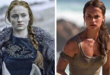 Sophie Turner Lara Croft olarak