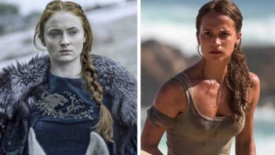 Sophie Turner Lara Croft olarak